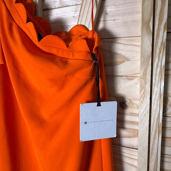 NWT, Extra Large, Orange, Single Strap, Mini Dress - Picture 3 of 8